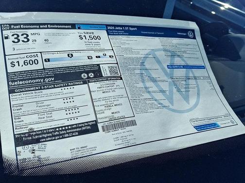 2025 Volkswagen Jetta 1.5T Sport