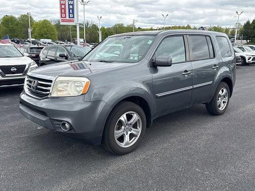 Polished Metal Metallic 2013 Honda Pilot EX