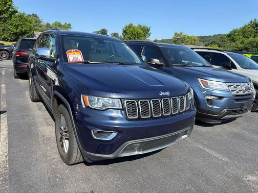 True Blue Pearlcoat 2017 Jeep Grand Cherokee Limited