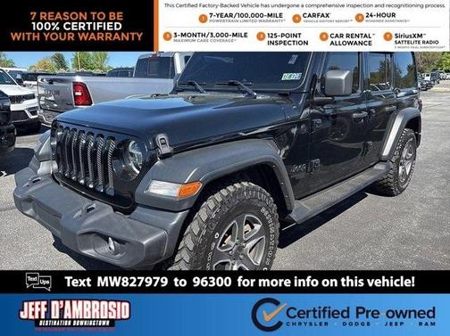 2021 Jeep Wrangler Unlimited Sport