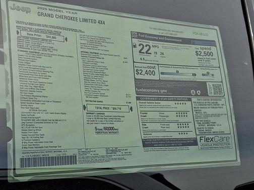 2025 Jeep Grand Cherokee Limited