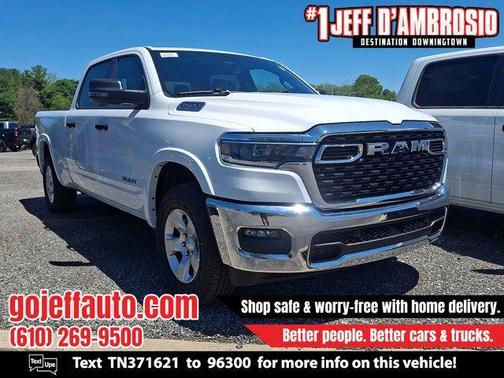Bright White Clearcoat 2026 RAM 1500 Big Horn