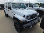 Bright White Clearcoat 2025 Jeep Wrangler 4xe Sahara
