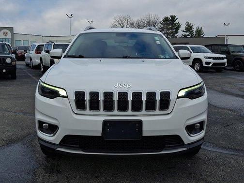 Bright White Clearcoat 2020 Jeep Cherokee Limited