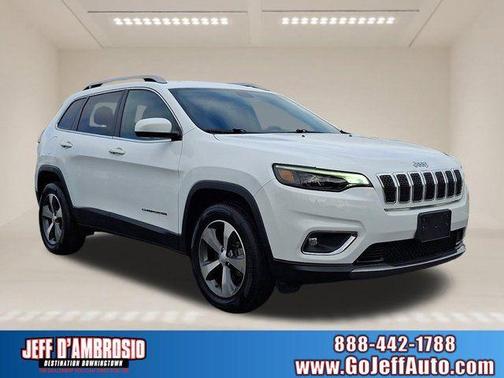 Bright White Clearcoat 2020 Jeep Cherokee Limited