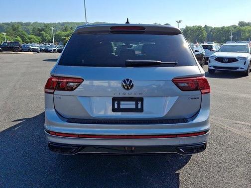 Pyrite Silver Metallic 2023 Volkswagen Tiguan 2.0T SE R-Line Black