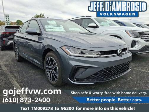 Platinum Gray Metallic 2026 Volkswagen Jetta 1.5T Sport