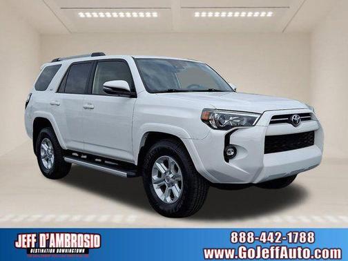 White 2022 Toyota 4Runner SR5 Premium