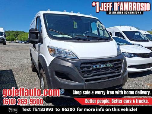 Bright White Clearcoat 2026 RAM ProMaster 1500 Low Roof