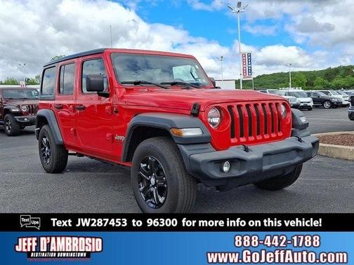 2018 Jeep Wrangler Unlimited Sport