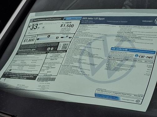 2025 Volkswagen Jetta 1.5T Sport