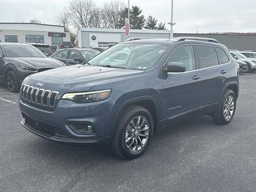 Slate Blue Pearlcoat 2021 Jeep Cherokee Latitude Lux