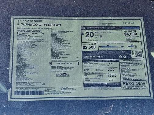 2026 Dodge Durango GT