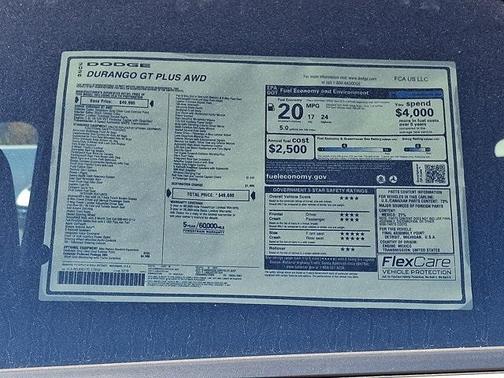 2026 Dodge Durango GT