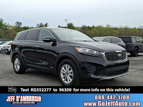Ebony Black 2019 Kia Sorento LX