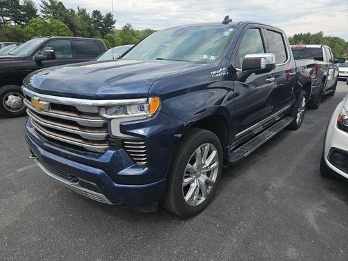 Northsky Blue Metallic 2022 Chevrolet Silverado 1500 High Country
