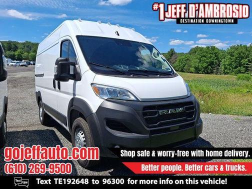 Bright White Clearcoat 2026 RAM ProMaster 2500 High Roof