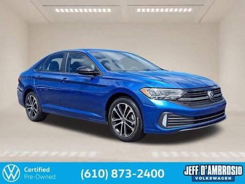 Rising Blue Metallic 2023 Volkswagen Jetta 1.5T Sport
