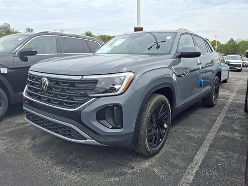 Pure Gray 2026 Volkswagen Atlas Cross Sport 2.0T SE W/TECHNOLOGY