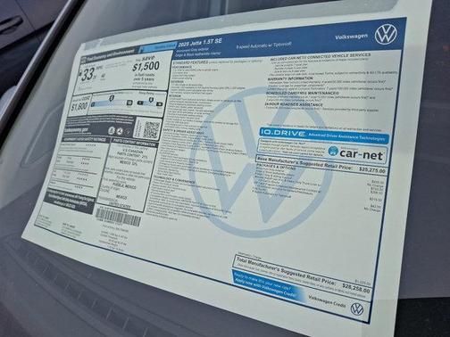 2025 Volkswagen Jetta 1.5T SE