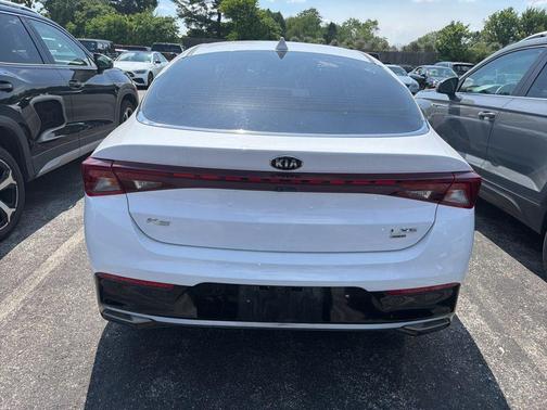 White Pearl 2021 Kia K5 LXS