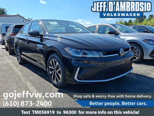 Deep Black Pearl 2026 Volkswagen Jetta 1.5T S