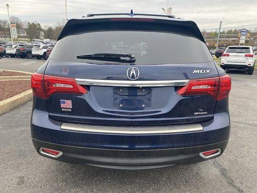 Fathom Blue Pearl 2014 Acura MDX 3.5L Technology Package