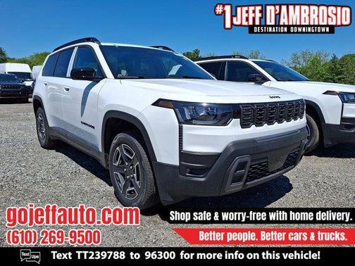 Bright White Clearcoat 2026 Jeep Cherokee LAREDO/LIMITED