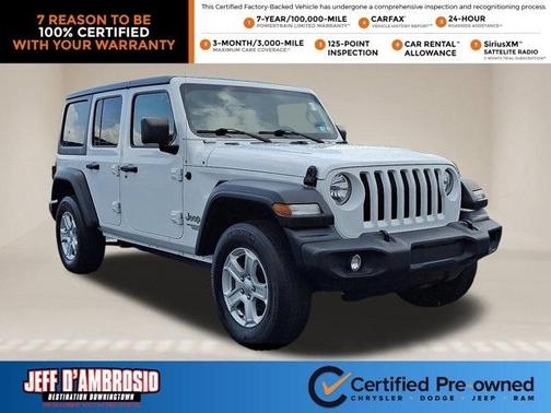 2020 Jeep Wrangler Unlimited Sport