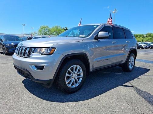 Billet Silver Metallic Clearcoat 2021 Jeep Grand Cherokee Laredo X