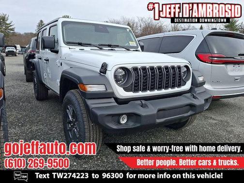 Bright White Clearcoat 2026 Jeep Wrangler Sport