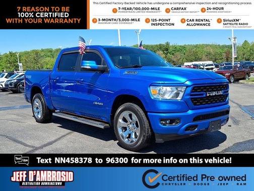 Blue Pearl 2022 RAM 1500 Big Horn