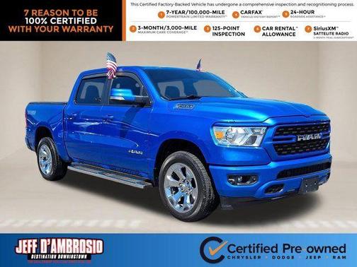 Blue Pearl 2022 RAM 1500 Big Horn