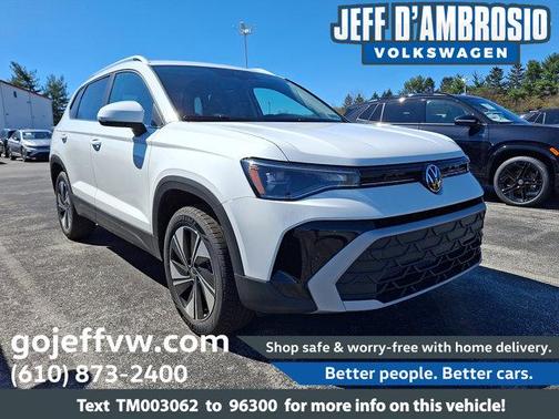 Pure White 2026 Volkswagen Taos 1.5T SE