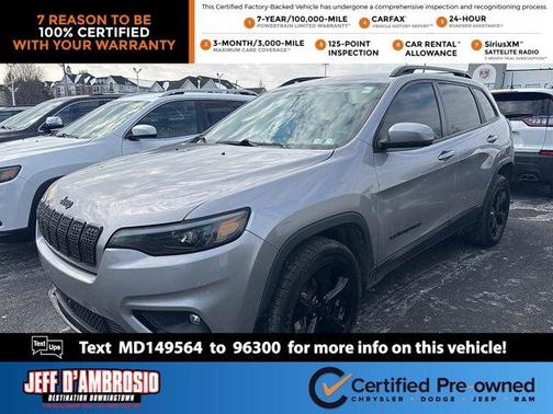 2021 Jeep Cherokee Latitude Plus