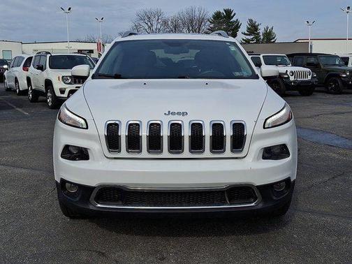 Bright White Clearcoat 2016 Jeep Cherokee Limited