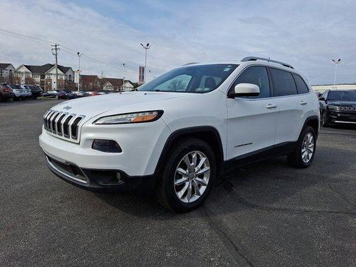 Bright White Clearcoat 2016 Jeep Cherokee Limited