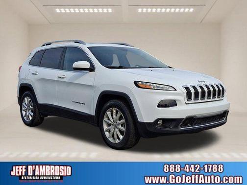 Bright White Clearcoat 2016 Jeep Cherokee Limited