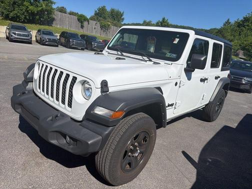 Bright White Clearcoat 2024 Jeep Wrangler Sport