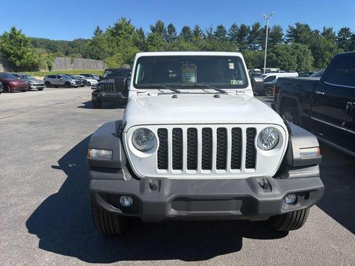 Bright White Clearcoat 2024 Jeep Wrangler Sport