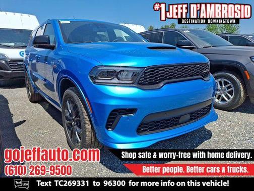 Blue 2026 Dodge Durango GT