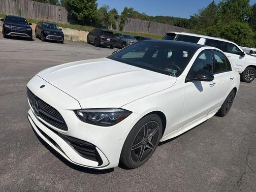 White 2023 Mercedes-Benz C-Class C 300 4MATIC