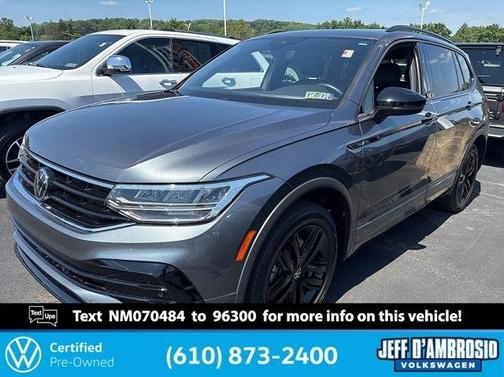 2022 Volkswagen Tiguan 2.0T SE R-Line Black