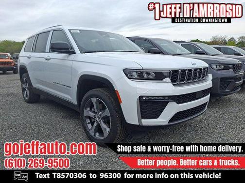 Bright White Clearcoat 2026 Jeep Grand Cherokee L Limited