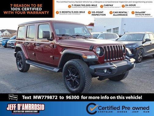 2021 Jeep Wrangler Unlimited Sahara Altitude