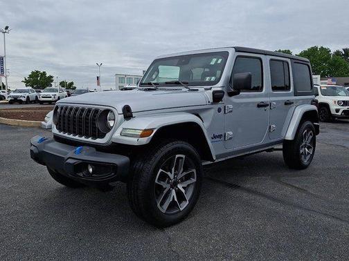 Silver Zynith Clearcoat 2024 Jeep Wrangler 4xe Sport