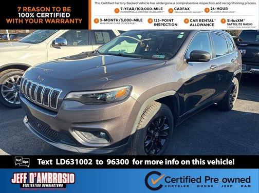 2020 Jeep Cherokee Latitude Plus
