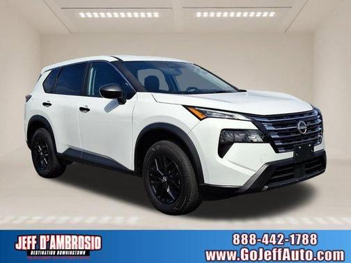 Glacier White 2025 Nissan Rogue S