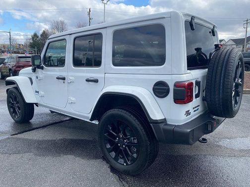 Bright White Clearcoat 2025 Jeep Wrangler 4xe Sahara