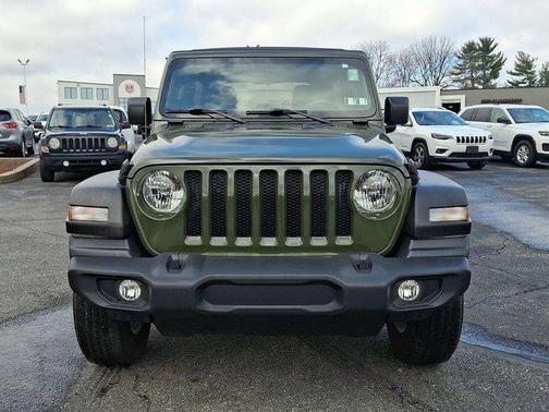 Sarge Green Clearcoat 2023 Jeep Wrangler Sport